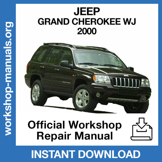 Jeep Grand Cherokee WJ (2000) Official Workshop Repair Manual