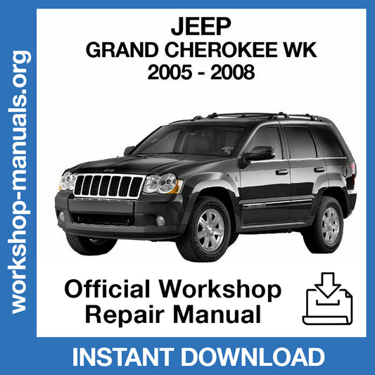 Jeep Grand Cherokee WK (2005-2008) Official Workshop Repair Manual