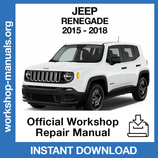 Jeep Renegade (2015-2018) Official Workshop Repair Manual