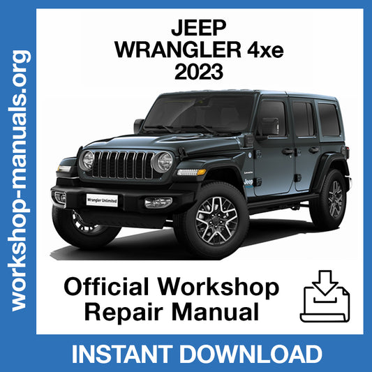 Jeep Wrangler JL 4xe Phev (2023) Official Workshop Repair Manual