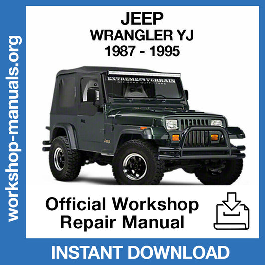 Jeep Wrangler YJ (1987-1995) Official Workshop Repair Manual