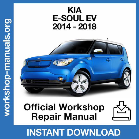 Kia E Soul Ev (2014-2018) Official Workshop Repair Manual