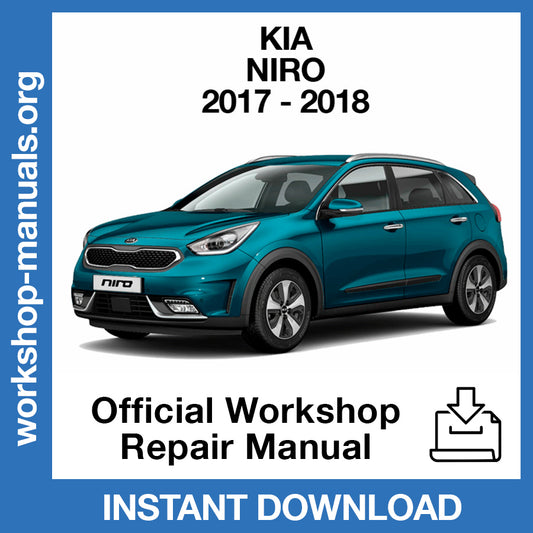 Kia Niro (2017-2022) Official Workshop Repair Manual