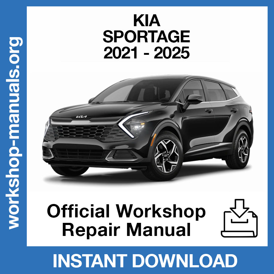 Kia Sportage (2021-2025) Official Workshop Repair Manual