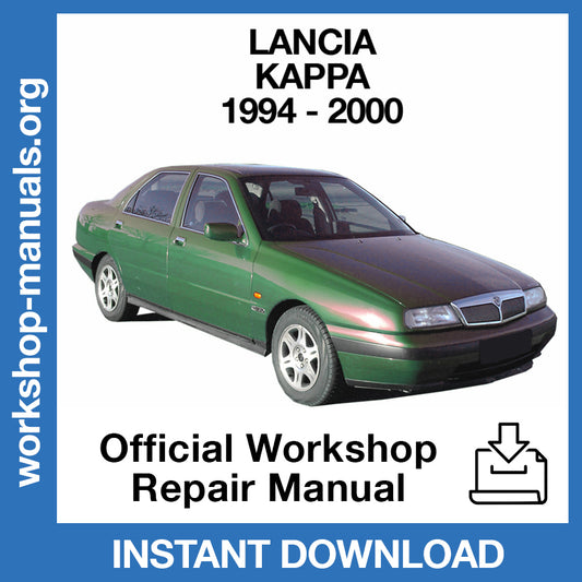 Lancia Kappa (1994-2000) Official Workshop Repair Manual