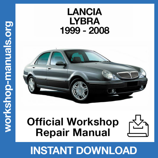 Lancia Lybra (1999-2005) Official Workshop Repair Manual
