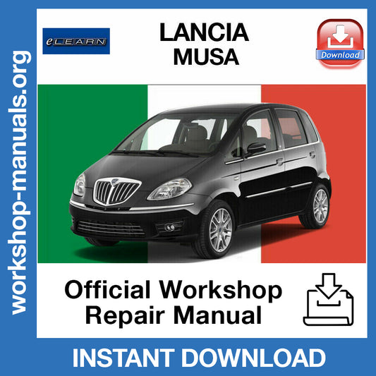 Lancia Musa (eLEARN) Official Workshop Repair Manual