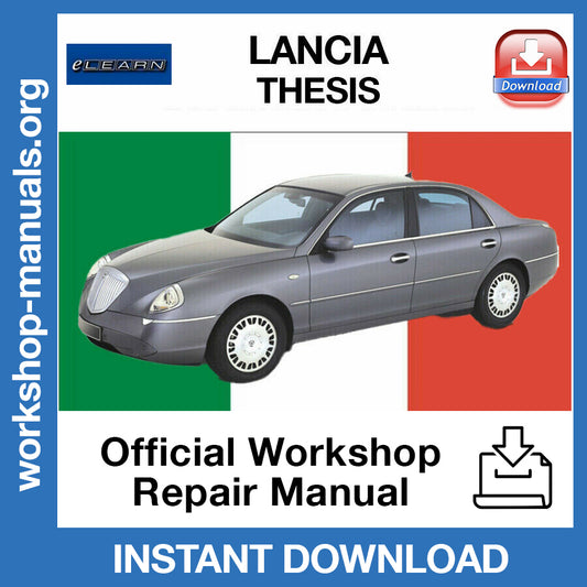Lancia Thesis (eLEARN) Official Workshop Repair Manual