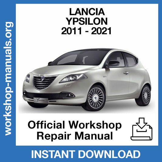 Lancia Y (2011-2021) Official Workshop Repair Manual