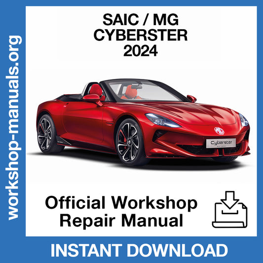 MG Cyberster (2024) Official Workshop Repair Manual