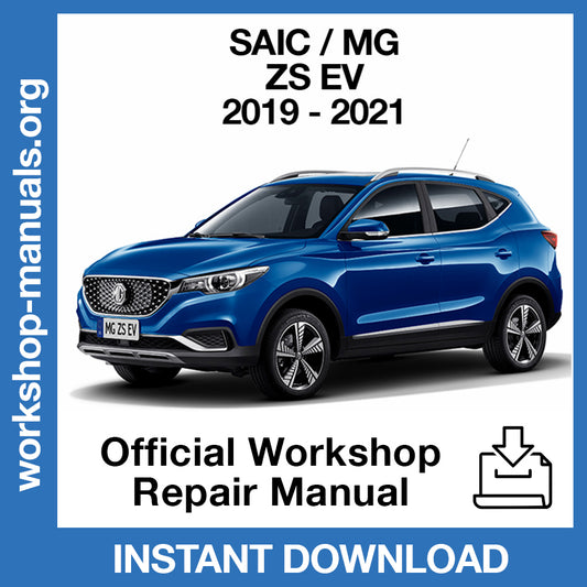MG ZS EV (2019-2021) Official Workshop Repair Manual