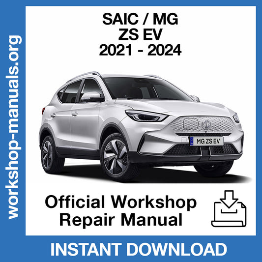 MG ZS EV (2021-2024) Official Workshop Repair Manual