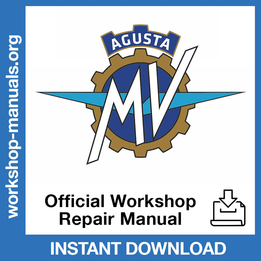 MV Agusta Brutale 675 800 (2014) Official Workshop Repair Manual