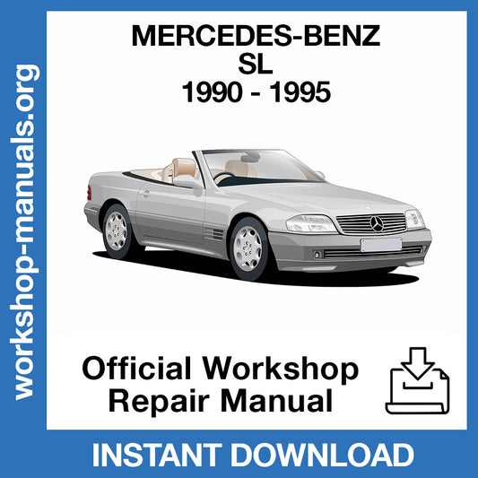 Mercedes Benz SL (1990-1995) Official Workshop Repair Manual
