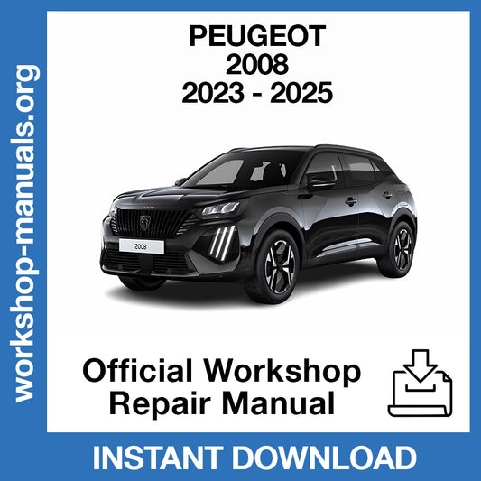 Peugeot 2008 (2023-2025) Official Workshop Repair Manual