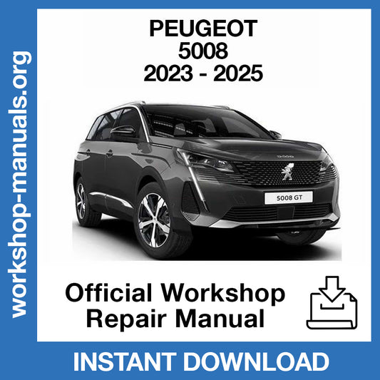 Peugeot 5008 (2023-2025) Official Workshop Repair Manual