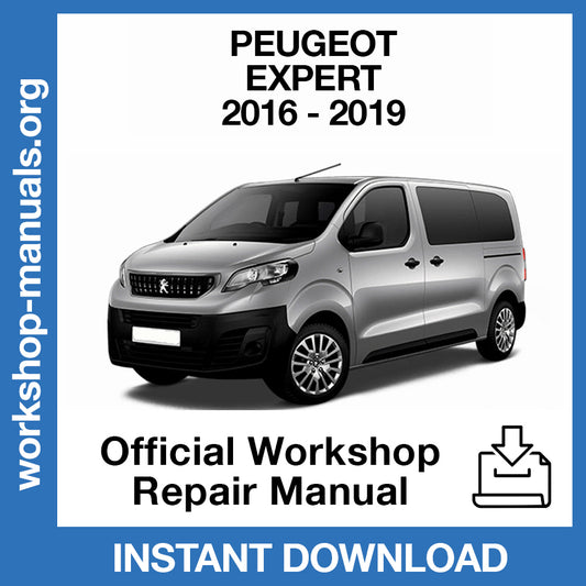 Peugeot Expert (2016-2019) Official Workshop Repair Manual