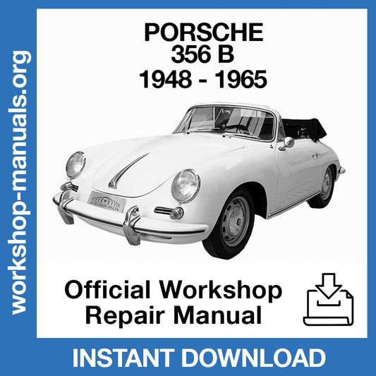 Porsche 356B (1948-1965) Official Workshop Repair Manual