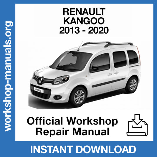 Renault Kangoo (2013-2017) Official Workshop Repair Manual