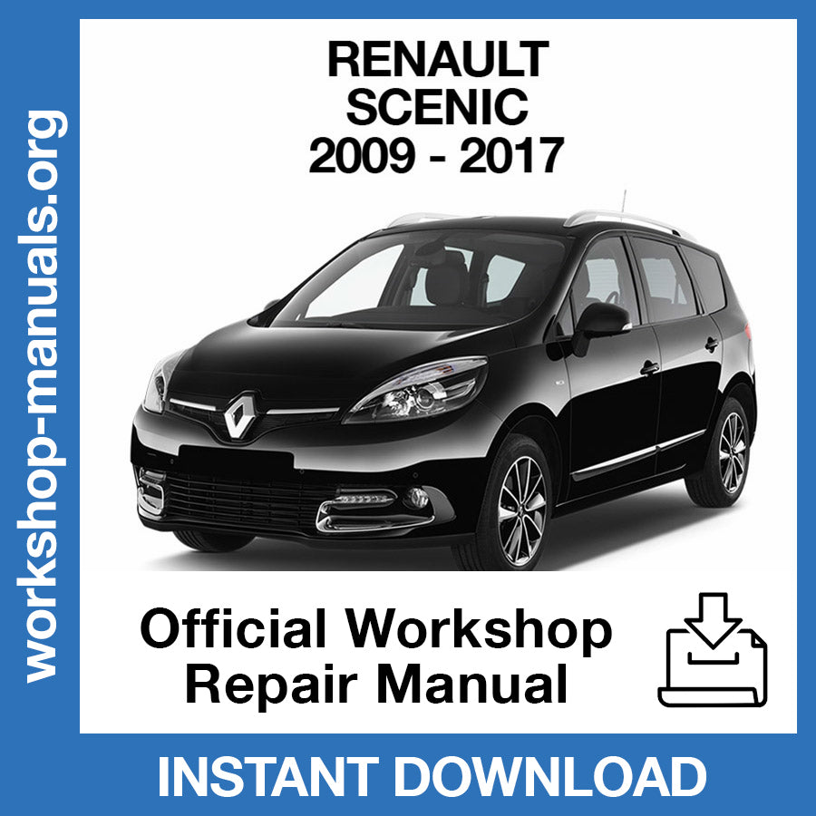 Renault Scenic III J95 (2009-2017) Official Workshop Repair Manual