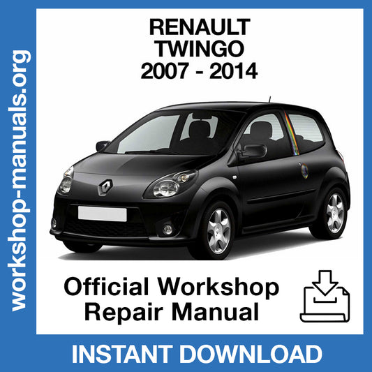 Renault Twingo II X44 (2007-2014) Official Workshop Repair Manual