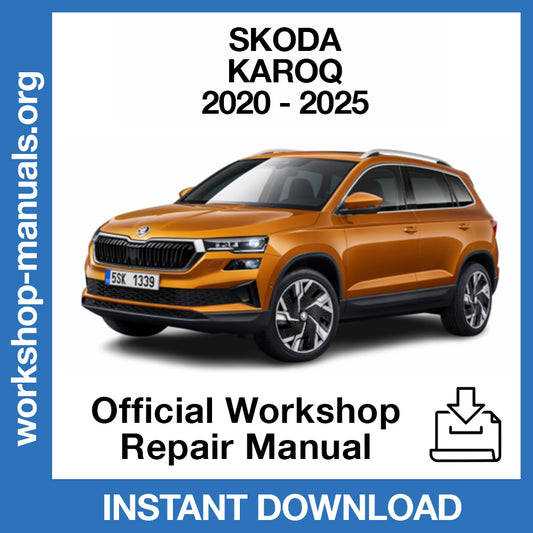 Skoda Karoq (2020-2025) Official Workshop Repair Manual