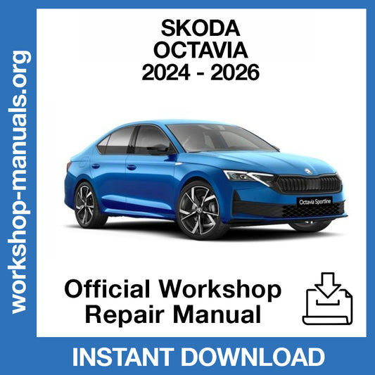 Skoda Octavia (2024-2026) Official Workshop Repair Manual