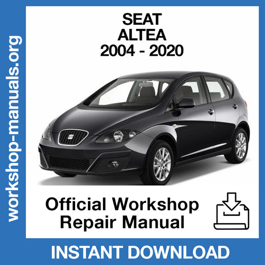 Seat Altea 5P1 (2004-2020) Official Workshop Repair Manual