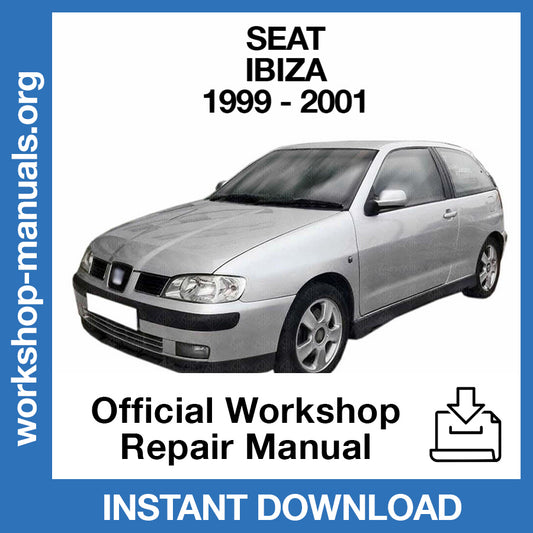 Seat Ibiza (1999-2001) Official Workshop Repair Manual