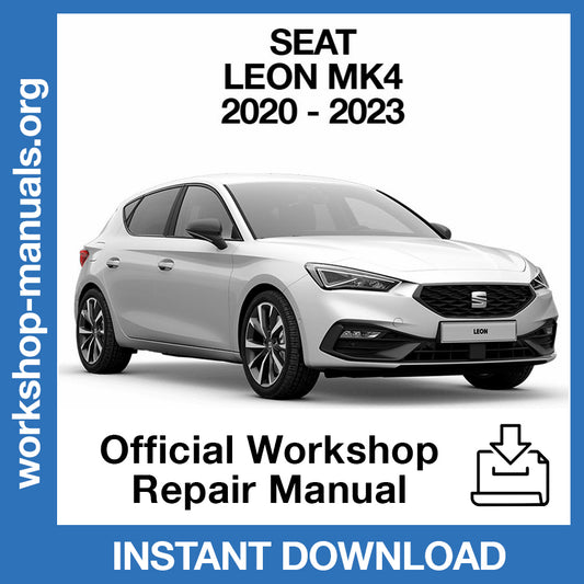Seat Leon (2020-2023) Official Workshop Repair Manual