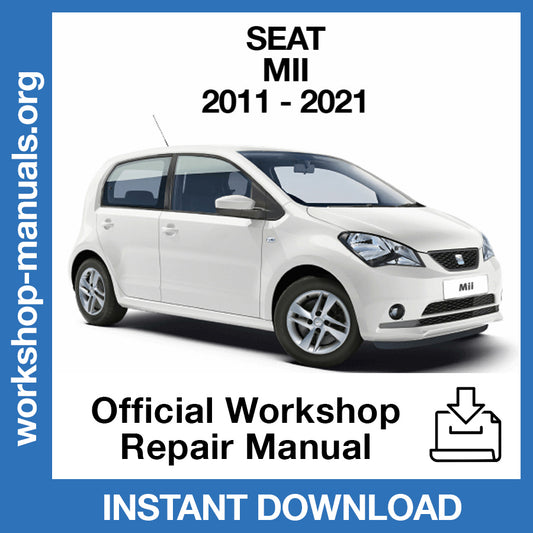 Seat Mii (2011-2021) Official Workshop Repair Manual