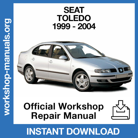 Seat Toledo (1999-2004) Official Workshop Repair Manual