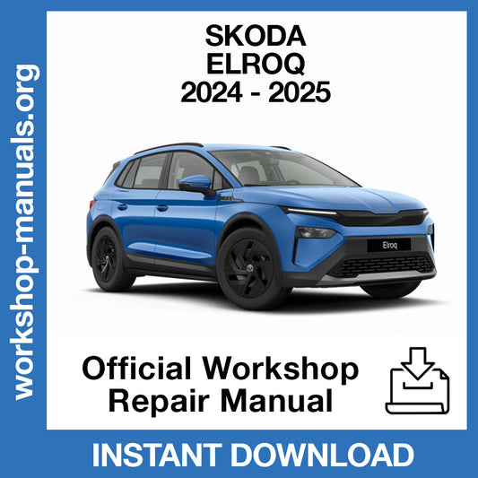 Skoda Elroq (2024-2025) Official Workshop Repair Manual