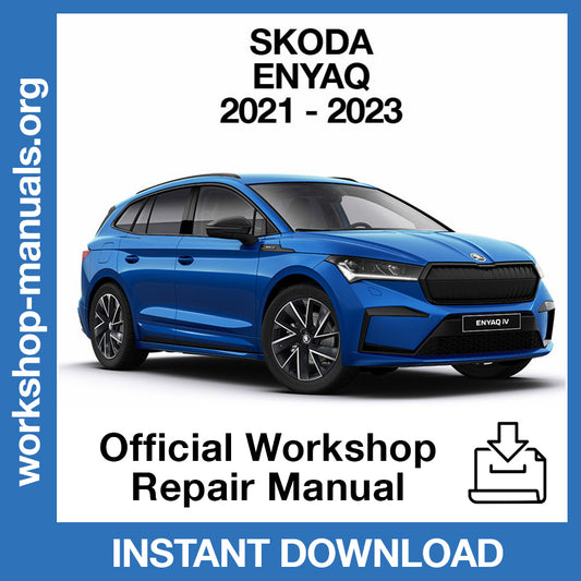 Skoda Enyaq (2021-2023) Official Workshop Repair Manual