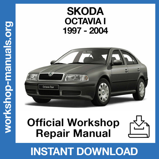 Skoda Octavia MK1 (1997-2004) Official Workshop Repair Manual