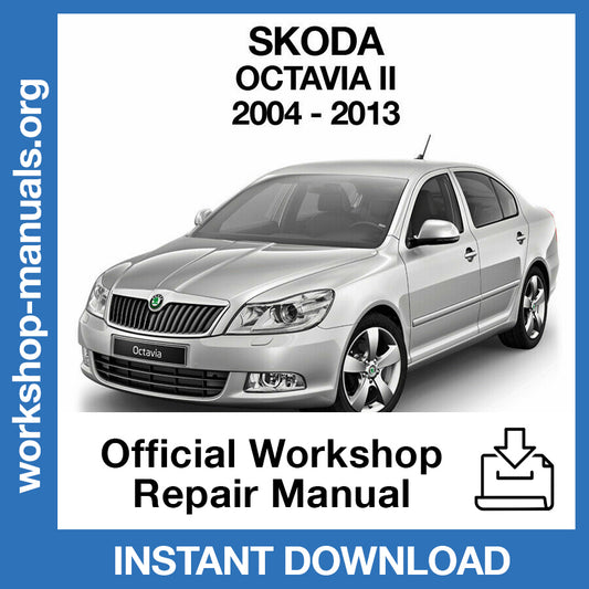 Skoda Octavia MK2 (2004-2013) Official Workshop Repair Manual