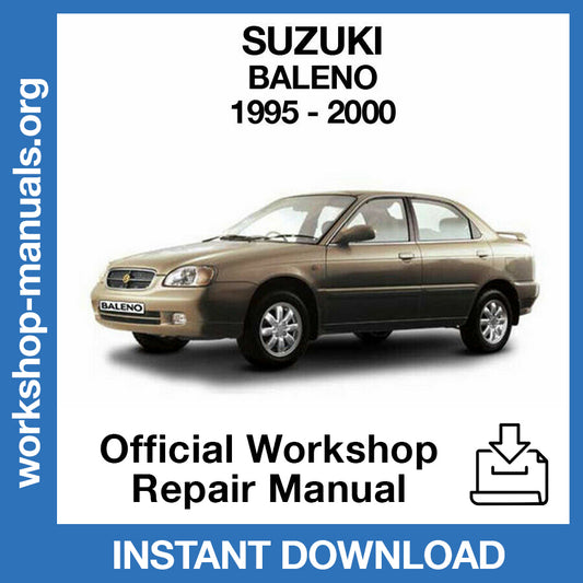Suzuki Baleno (1995-2000) Official Workshop Repair Manual