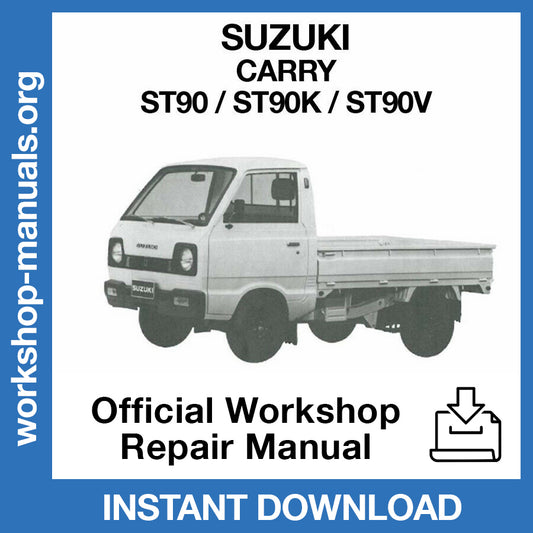 Suzuki Carry ST90 ST90K ST90V (1979) Official Workshop Repair Manual