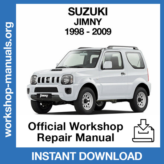 Suzuki Jimny (1998-2009) Official Workshop Repair Manual