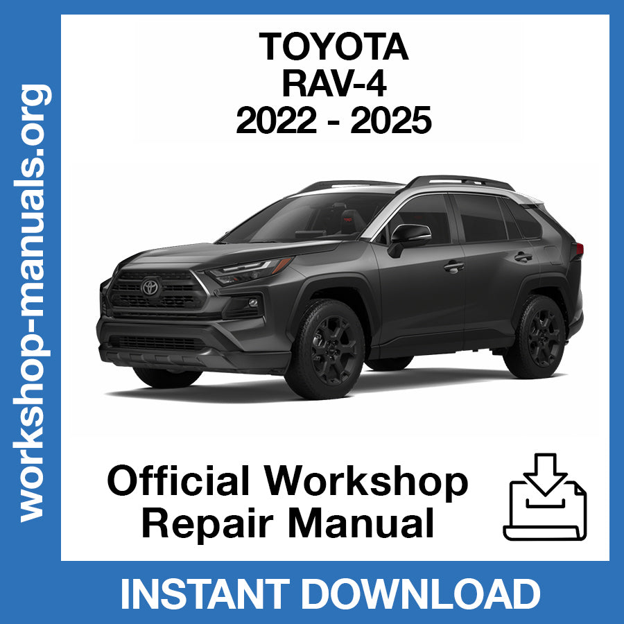 Toyota Rav-4 (2022-2025) Official Workshop Repair Manual
