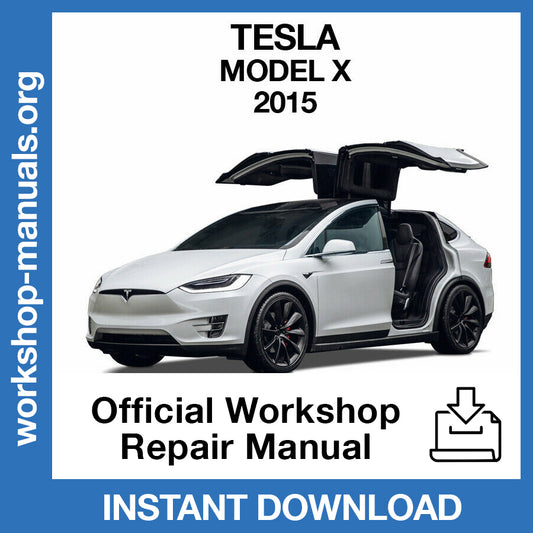 Tesla Model X (2015) Official Workshop Repair Manual