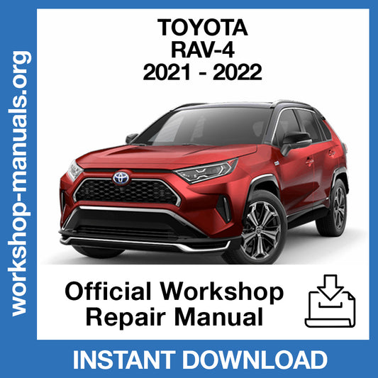 Toyota Rav-4 (2021-2022) Official Workshop Repair Manual