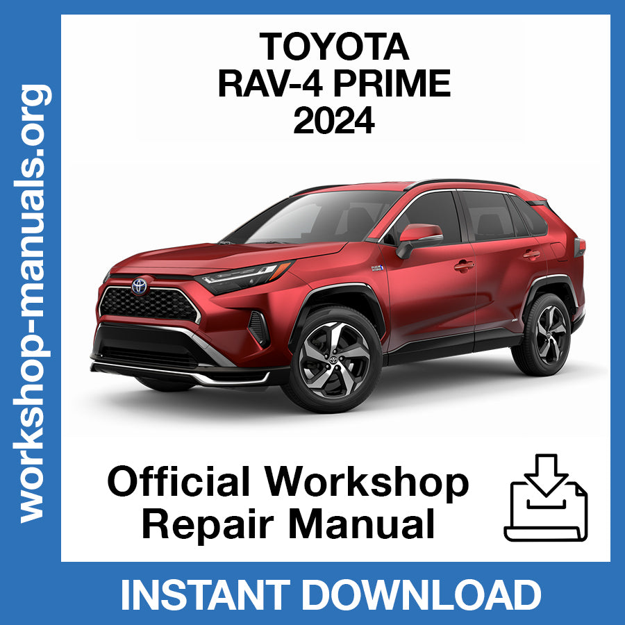 Toyota Rav-4 (2024) Official Workshop Repair Manual