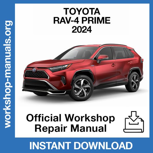 Toyota Rav-4 (2024) Official Workshop Repair Manual