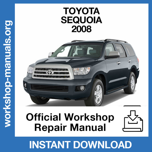 Toyota Sequoia (2008) Official Workshop Repair Manual