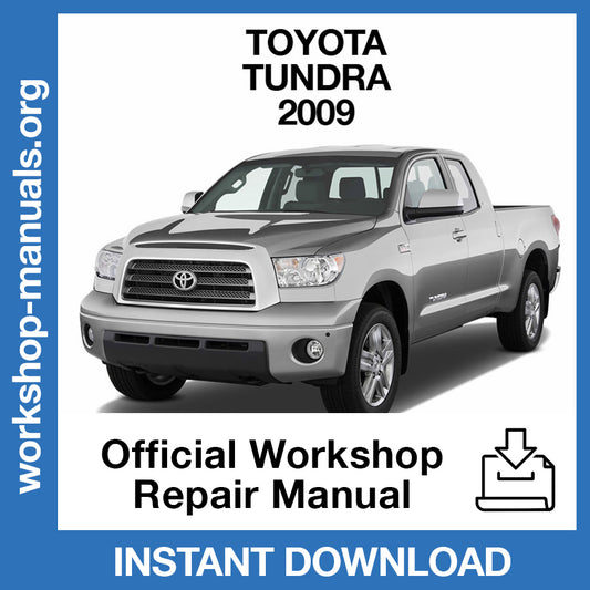 Toyota Tundra (2009) Official Workshop Repair Manual