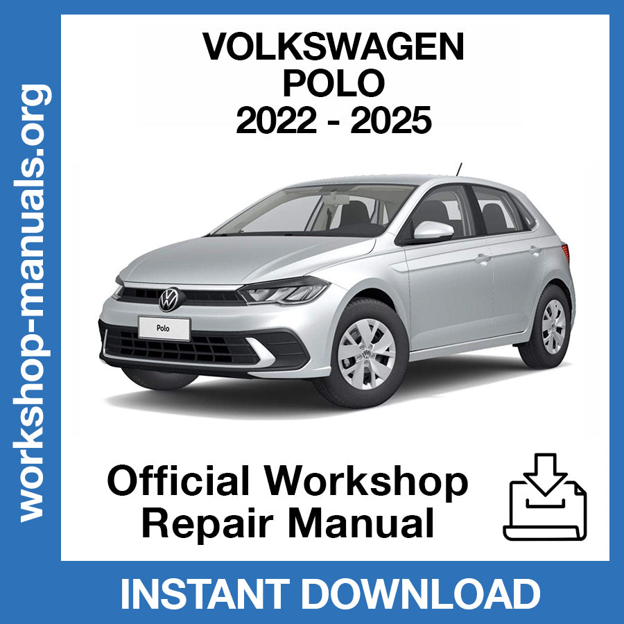 Volkswagen Polo (2022-2025) Official Workshop Repair Manual
