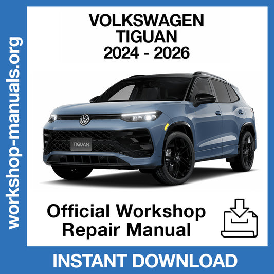 Volkswagen Tiguan (2024-2026) Official Workshop Repair Manual