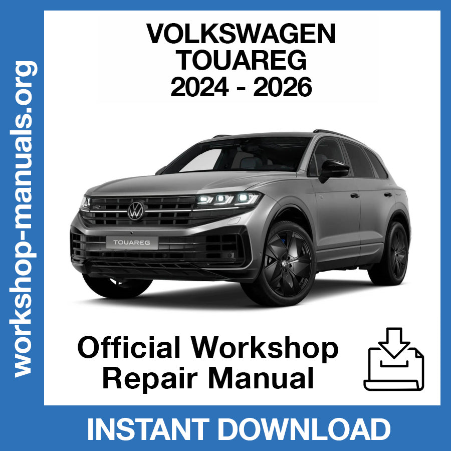 Volkswagen Touareg (2024-2026) Official Workshop Repair Manual