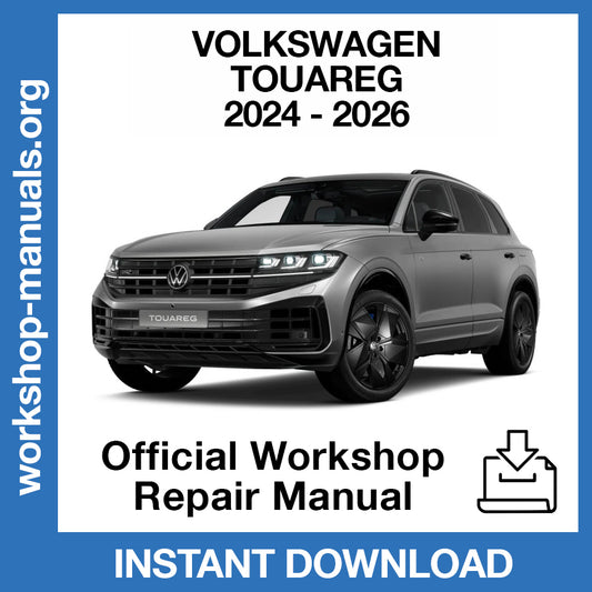 Volkswagen Touareg (2024-2026) Official Workshop Repair Manual